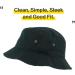 KBETHOS Unisex Washed Cotton Bucket Hat - Black | Large-X-Large - Buy Online on GoSupps.com