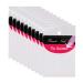Haobase French Manicure Nail Art Tips Sticker Stencil 3 Style White (Pack of 10 Sheets)