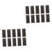 minkissy 20 Sheets Hair Extension Double Sided Tape Extension Tapes for Replacement Doublesided Tape Hair Extension Tape Hair Extension Adhesive Strips Tape for Extensions Bar Pet Appendix