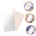 Palette de Maquillage Miroir Portable Acier Inoxydable pour Fond de Teint et M lange de Couleurs Compacte pour Artistes Maquilleurs - Buy Online on GoSupps.com