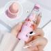 Soda Bottle Moisturizing Lip Balm, Lip Care Lip Oil Fruit Moisturizing Lipstick Base Cute Makeup Female Cosmetics-Not Easy To Fade (Peach)