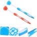 Housoutil Portable Tongue Cleaner Brush - Effective Scraping Tool for At-Home Oral Hygiene - Buy Online on GoSupps.com