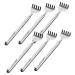 Fomiyes 6st Telescopic scraper scale telescopic bodies scratch naked scratch finger scratches Tool pins Useful scratch back massagers Telescopic scrap-free steel tickling