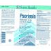 Psoriasis Medicated Scalp & Body Wash - 2% Salicylic Acid - 8 fl oz - Relieves Itching, Redness & Irritation - Non-GMO, Paraben-Free - Buy Online on GoSupps.com