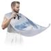 Glacier Beard Bib Apron Beard Hair Catcher for Men Shaving Fathers Day Anniversary Christmas Gifts for Dad Husband Beard Bib with 2 Suction Cups