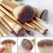 Matto 10-Piece Golden Makeup Brush Set with Holder | Foundation, Powder, Mineral, Eye & Face Brushes - Buy Online on GoSupps.com