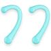 goforwealth Pairs Silicone Ear Hooks Earring Covers Reusable Silicone Ear Protectors Ear Holder Hook Ear Strap Accessories Can Relieve Earache Pleasure Black - Buy Online on GoSupps.com
