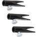 Portable Eyebrow Sharpening Tool - U-Shaped Groove Metal Sharpener for Travel (Black - Buy Online on GoSupps.com