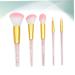 Professional 5 Set Cosmetics Brush Kit - Essential Makeup Brushes for Women | Perfect Powder Brush & More - Buy Online on GoSupps.com