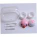 Healeved Contact Lens Container - 4 Piece Case for Invisible Colored Lenses | LINSSHOLDER - Durable & Convenient Lens Holder - Buy Online on GoSupps.com