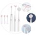 Gatuida Electric Toothbrush Set - Waterproof USB Charging Face Massage & Oral Hygiene Kit | Child-Friendly White ABS - Buy Online on GoSupps.com