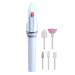 Cordless Nail Drills - Portable Cordless Nail File Set | Rechargeable -use Professional Pen Shape Nail Care System for Fast Remove Acrylic Gel Nails Buffing and Grooming Foccar Bs-2067b/Pen Grinder/Cloth Bag