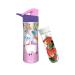rabitat Nutri Lock Stainless Steel Insulated Sipper Bottle - Chatter Box  Purple/Pink Sipper for Kids. Reuseable Thermos Water Bottle for School with Fruit Infuser.