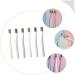 Sewoart 6th Adult Stiff Brush - Portable Plastic Dental Care Tool for Oral Cleaning & Toothbrush Detailing - Buy Online on GoSupps.com