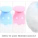 Lot de 2 Houppettes Poudre B b 8 CM Ultra Douces en Peluche Applicateurs R utilisables pour Poudre de et Soins Peau D licate Couleurs Bleu Clair et Rose P le Usage - Buy Online on GoSupps.com