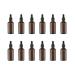Exceart empty drip bottles of empty bottles clean 24 drip bottles Refill bottle for essential oils liquid aromatherapy pipette bottle 10ml eye drop bottles