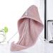 Super Absorbent Microfiber Hair Towel Cap - Coral Fleece Turban for Women | Quick Drying & No Frizz Hair Wrap - Ideal for Curly & Long Hair - Pink - Buy Online on GoSupps.com
