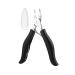 SJLS Stainless Steel Nail Cuticle Scissors Foot Care Toe Thick Finger Clippers Toenails Nippers Dead Skin Remover New Pedicure Tools (Color : Black) Black Blue