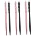 FOMIYES 6 Pcs Embroidery Pen Makeup Tools Embroidery Tools Manual Eyebrow Pencil Metal Stylus