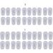 Unfairzq 10 Pairs Silicone Glasses Nose Pads - Soft Massage Anti-Slip Tools for Sunglasses - Health Care Comfort - Buy Online on GoSupps.com