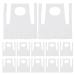 ifundom 25pcs Aprons Aprons Clear Smocks Waterproof Oil Proof Toddler Art Apron Children Cooking Apron for Painting Cooking Eating Teaching Diy Craft Picnic