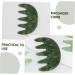 Combined Jade Massage Comb - Scalp Massager & Body Massage Tool for Ultimate Relaxation - Buy Online on GoSupps.com