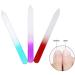 12 Pack Glass Nail Files with Case - Double Sided Crystal Fingernail Files - Gentle Nail Care Manicure Set for Women and Girls - Multi-colored 12pcs - Buy Online on GoSupps.com