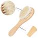 Molylove Baby Hair Brush - Soft Goat Bristles, Wooden Handle | Newborns & Toddlers - Buy Online on GoSupps.com