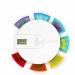 QUR 1 PCS 7-Day Automatic Pill Dispenser Portable Electronic Medication Organizer Plastic Weekly Smart Timing Pill Reminder for with Alarm