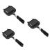 Zerodeko 3pcs Sandwich Skillet Portable Cooker Electric Skillet Bbq Griddle Plate Griddle Pan Double Sided Pan Sandwich Maker Pan Bbq Egg Double Sided Pot Household Aluminum Alloy