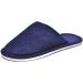 Jomix Unisex Washable Terry Hotel Slippers - 2 Pairs of Blue Bathing Shoes for Travel & Festivals (EU 38/39 X-Schmal) - Buy Online on GoSupps.com
