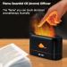 Auspicious Clouds Totems Flame Air Diffuser - Portable Noiseless Essential Oil Humidifier for Home & Office | Auto-Off Protection (White - Buy Online on GoSupps.com