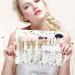 10-Piece Makeup Brush Set | Full Set for Flawless Application - Eyeshadow & Loose Powder Brushes - Buy Online on GoSupps.com