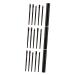 Didiseaon 15 Pcs Horse Hair Eye Shadow Brush Blackriflecoffee Cosmetic Tools Eyeshadow Brush Kit Set Eye Brush Size 1x3pcs Blackx3pcs
