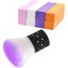 minkissy 1 Set Makeup Powder Blush Nail Art Brush Nail Block Bulk Nail Cleaning Brush Sanding Nail File Kit Nail Brush Remover Cleaner Makeup Brush Large Sponge Brush High Elasticity Purple 6.3x2.7cm Purple - Buy Online on GoSupps.com