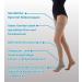 Buy Thigh High Compression Stockings Class 3 Open Toe Support Stockings (Beige) | International Shipping Available - Buy Online on GoSupps.com