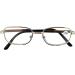 Buy Aiweijia Oval Reading Glasses for Men & Women - Vintage Round Metal Frame Rimless Design 1.5x Magnification - Buy Online on GoSupps.com