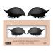 Patch paupi res paresseux Patch Patch paupi res Stickers de maquillage (noir)