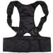 Adjustable Adult Correction Belt Sitting Back Posture Corrector Magnetic Therapy Posture Brace Shoulder Spine Back Brace Support (Color : Black Size : XX-Large) Feito na China Full moon lofty