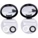 Exceart Cartoon Contact Lens Container Kit - Travel Case with Mirror Tweezers & Bottle - 2 Piece Set (Black Random) - Buy Online on GoSupps.com