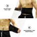 Fajas para Adelgazar la Barriga para Mujer - Cinturilla de Ejercicio Soporte Lumbar Profesional Cinturilla Fitness - Negro 22x118cm - Buy Online on GoSupps.com