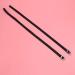 Yosoo Health Gear Black Leather Spur Straps - 1 Pair, Adjustable Buckle, 50cm - Ideal for Horse Equestrian Riding Control - Buy Online on GoSupps.com