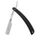 Premium Black Barber Blade Razor for Hairdressers | 6.3-9.7 Inch Barber Razor - Worldwide Shipping - Buy Online on GoSupps.com