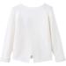 Smiling Pinker Toddler Girls Knit Cardigan - Soft & Warm Sweater with Pockets | 2-3 Years (White) - Buy Online on GoSupps.com