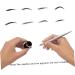 Beavorty 2 pcs Pen Pointed Eyebrow Silver Embroidery Slender Manual Thin Single-end Multifunction - Buy Online on GoSupps.com