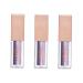 Healvian 3 Pcs Glow Eye Powder Eye Shadow Liquid Glitter Eye Makeup