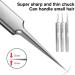 Eirzngxq Professional Facial Blackhead Remover Tweezer 3 Pcs Set Precision Face Tool Kit for Whitehead Blemishs Comedones 1 Set - Buy Online on GoSupps.com