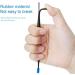 Earwax Removal Kit - Spiral Ear Wax Removal Tool with Soft Brush and Stainless Steel Ear Picker - Blue - Buy Online on GoSupps.com
