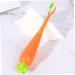 Minkissy 12 STK Carrot Toothbrushes for Kids | Fun Children's Hand Toothbrushes | Train Healthy Dental Habits - Buy Online on GoSupps.com