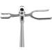Premium Alloy Razor Holder & Shaving Brush Organizer for Men - Clean Shaving Tool Stand Perfect Gifts (6.5x15.5cm Silver) - Buy Online on GoSupps.com
